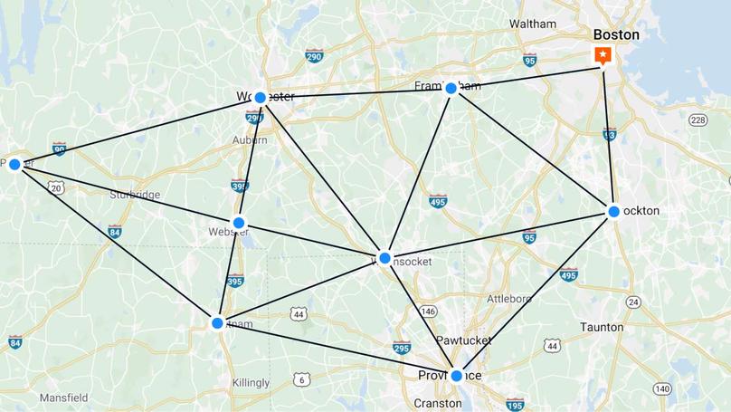 Favourable subpopulation migration strategy for Travelling salesman problem